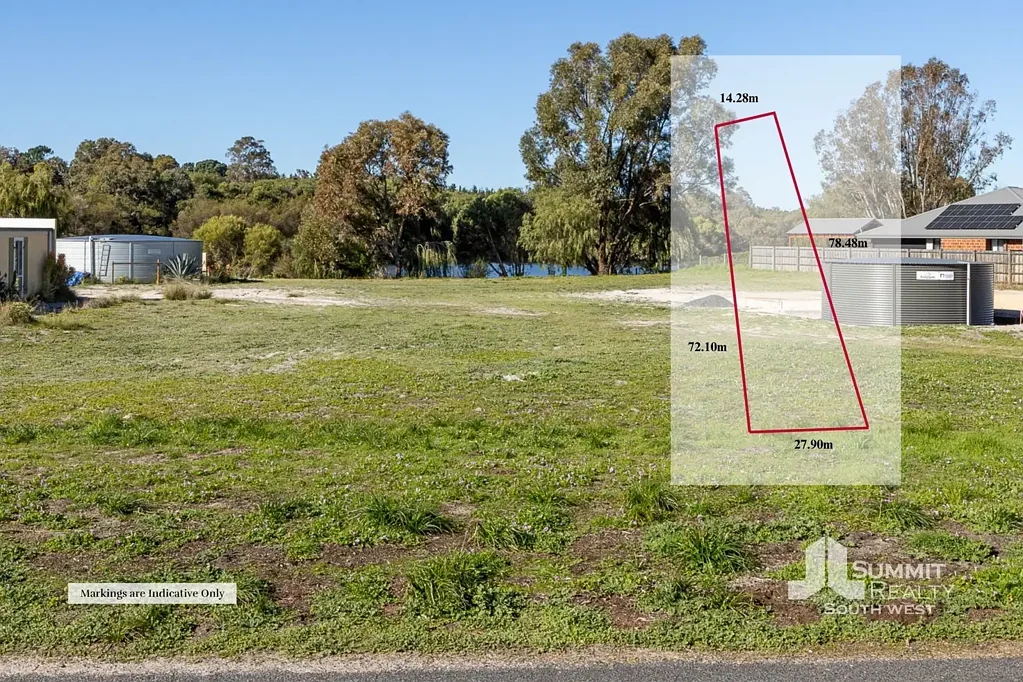Myalup 1,563sqm block on the Freshwater Lakes Estate