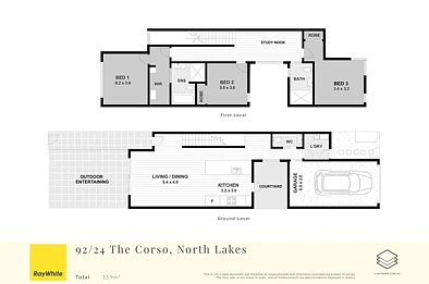 92/24 The Corso, North Lakes, QLD 4509, 3 Bedrooms, 2 Bathrooms, Townhouse