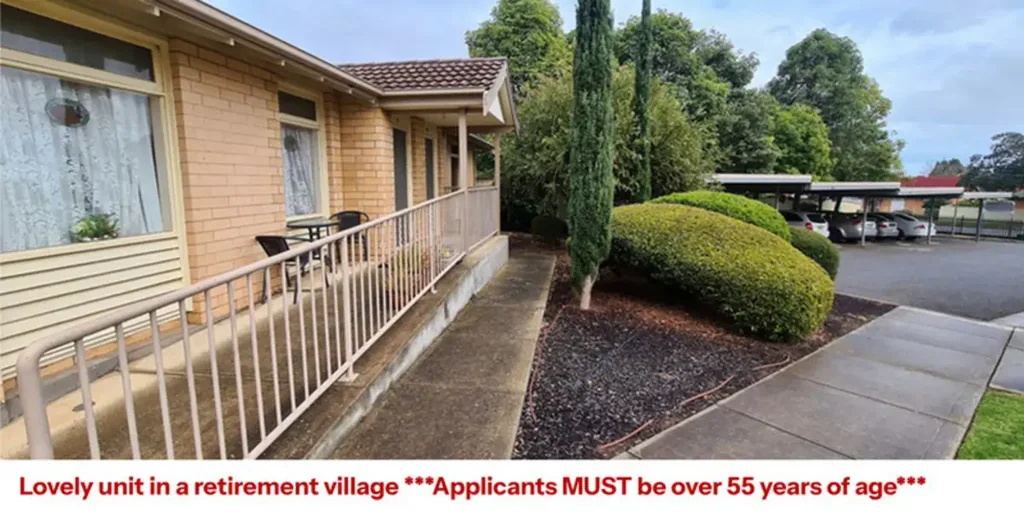 Lovely Unit in a Retirement Village