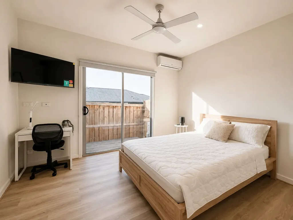 Private Studio with Ensuite & Courtyard - Rent $265/week