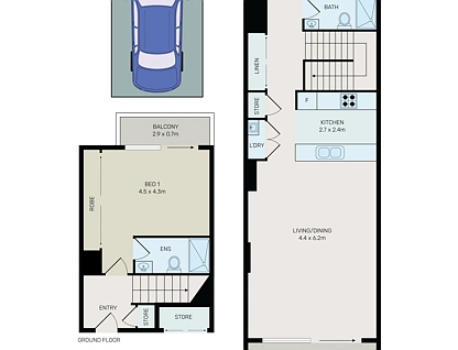 104/459-463 Church Street, Parramatta, Parramatta (Northwest suburbs), 2 phòng ngủ, 2 phòng tắm, Apartment