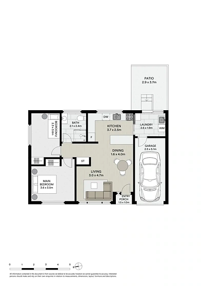 Plano ng Bahay - 7/226 - 230 William Street, Devonport, TAS 7310