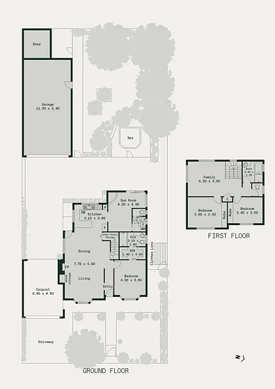Plano ng Bahay - 6 Eric Avenue, Mordialloc, VIC 3195