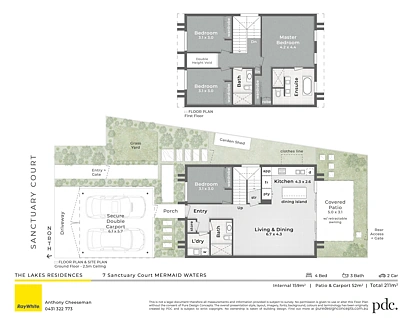 7 Sanctuary Court, Mermaid Waters, Gold Coast, 4 chambres, 3 salles de bain, Apartment