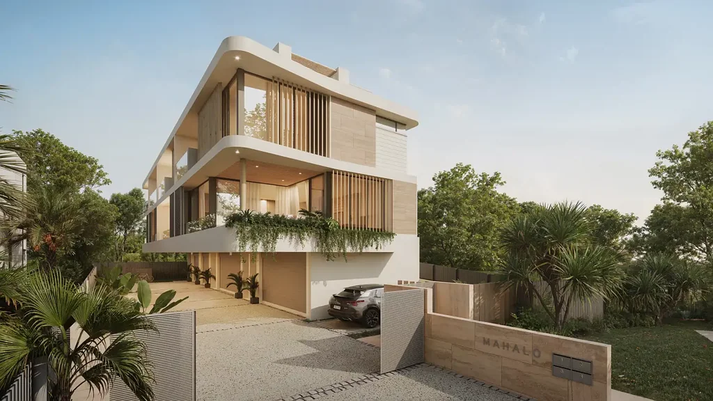 Currumbin 3部屋 Mahalo Currumbin - Luxury Villas Where Coastal Prestige Meets Architectural Brilliance