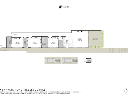 2/7 Banksia Road, Bellevue Hill, Eastern Suburbs, 3 कमरे, 3 बाथरूम, Apartment