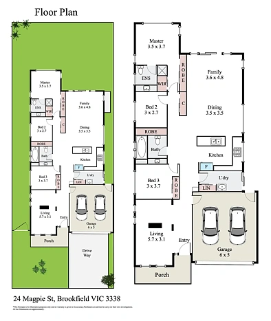 24 Magpie Street, Brookfield, VIC 3338, 3 Kuwarto, 2 Banyo, House