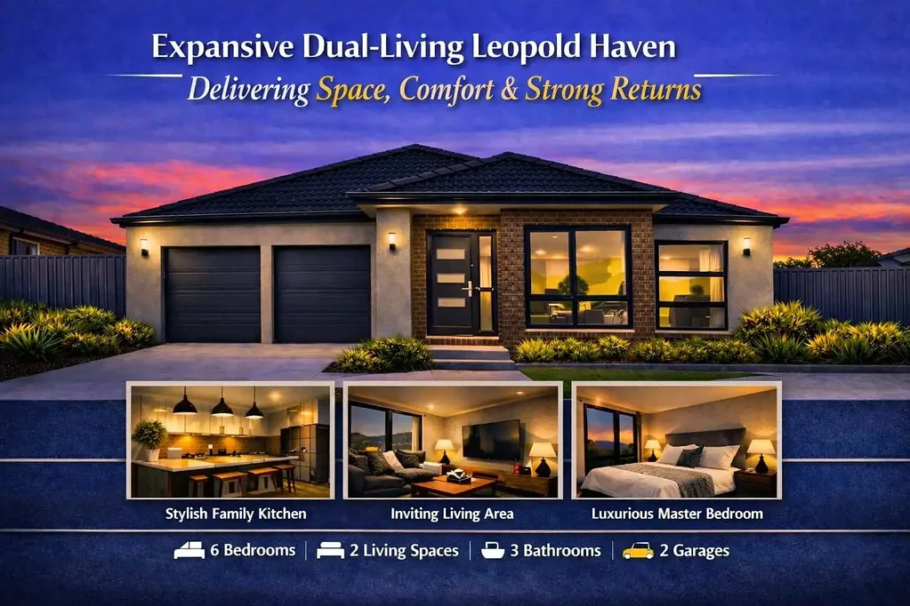 Leopold 6 Slaapkamer Expansive Dual‑Living Leopold Haven Delivering Space, Comfort & Strong Returns