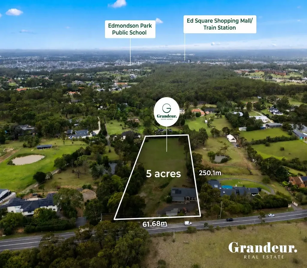 Denham Court 6 Slaapkamer Prime Acreage, City Views and Granny Flat