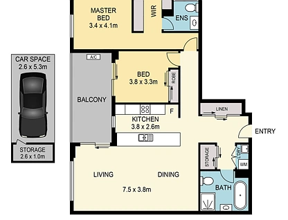 205/2 Thorogood Boulevard, North Kellyville, Central Tablelands, 2 phòng ngủ, 2 phòng tắm, Apartment