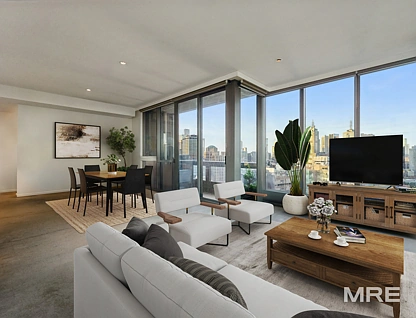 3301/1 Freshwater Place, Southbank, Melbourne CBD, 3 chambres, 2 salles de bain, Apartment