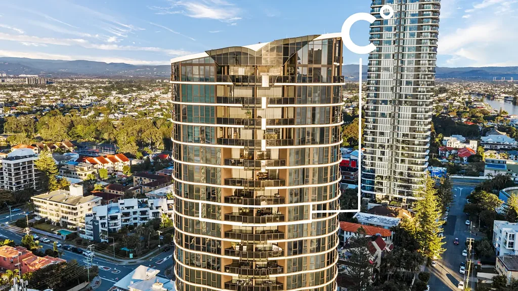 Broadbeach 3房  Luxurious Beachside Sky-Home