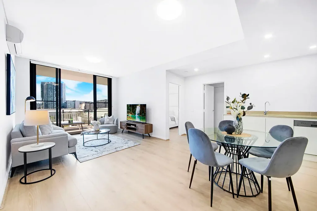 Wentworth Point 2ਬੈੱਡਰੂਮ City Oasis with Spacious Living