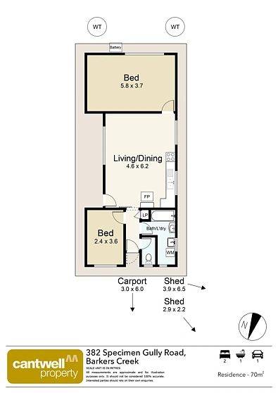 Plano ng Bahay - 382 Specimen Gully Road, Faraday, VIC 3451
