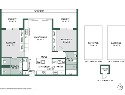 110/83 Bay Street, Brighton, VIC 3186, 2房, 2浴, Apartment