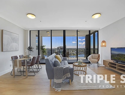 Level 22/2203/46 Walker Street, Rhodes, Inner West, 2部屋, 2バスルーム, Apartment