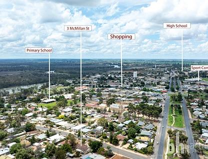 3 McMillan Street, Loxton, SA 5333, 3房, 2浴, 独立屋