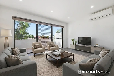 Dandenong 2房 两间大卧 现代双卫 超现代厨配洗碗机 明亮客厅 大型私人阳台 低维护生活 安全遥控车库 即可入住 Stylish, Light-Filled Living in a Prime Dandenong Location