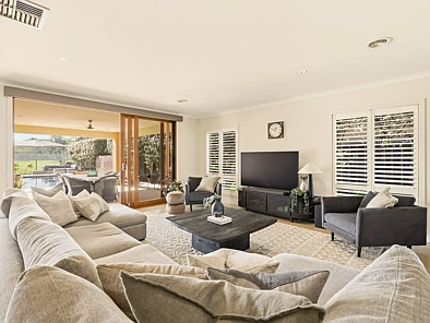 लिविंग रूम - 64 CAMBRIDGE DRIVE, WANGARATTA