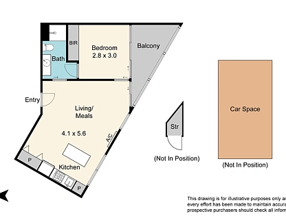 101/59-63 Warrigal Road, Hughesdale, Bayside, 1 Kuwarto, 1 Banyo, Apartment