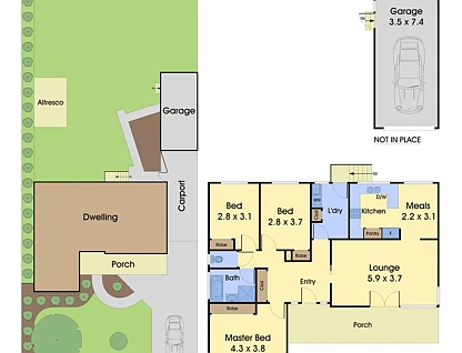 14 Frensham Road, Macleod, VIC 3085, 3 Kuwarto, 1 Banyo, House