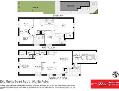 150A & 150 Picnic Point Road, Picnic Point, South Western Suburbs, 4部屋, 2バスルーム, Apartment