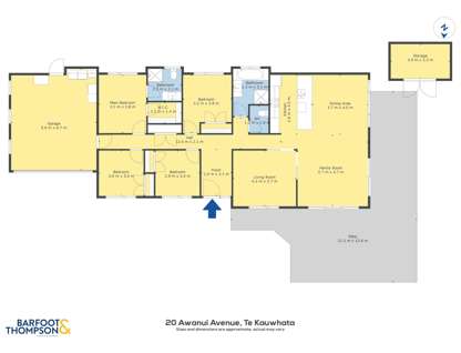 20 Awanui Avenue, Te Kauwhata, Waikato, 4房, 2浴, 独立屋