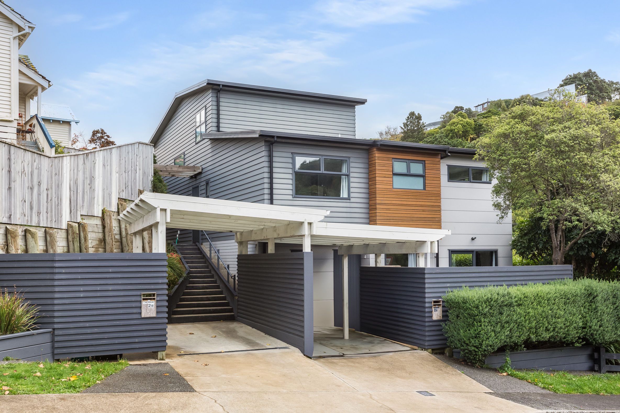 2b Tarikaka Street, Ngaio, Wellington, 3房, 1浴, Townhouse