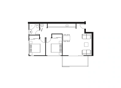 393 Ormiston Road, Flat Bush, Manukau City, 2 habitaciones, 1 baños, Apartment