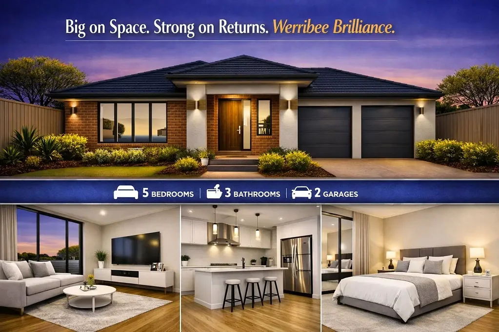 Werribee 5Zimmer Big on Space. Strong on Returns. Werribee Brilliance.