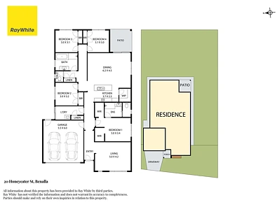 20 Honeyeater Street, Benalla, VIC 3672, 4 Bedrooms, 2 Bathrooms, House