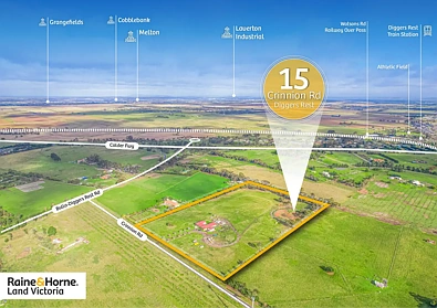 Diggers Rest 4房 15 英亩的优质生活、宽敞空间和未来潜力 15 Acres of Lifestyle, Space & Future Potential