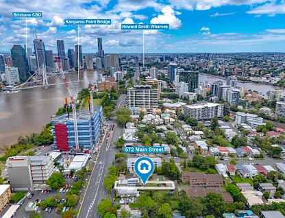 572 Main Street, Kangaroo Point, Brisbane - Eastern Region, 5房, 3浴, House