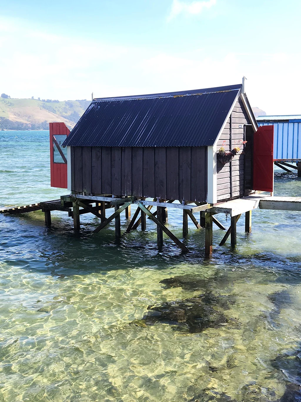 Harington Point 1Zimmer Otakou Boatshed
