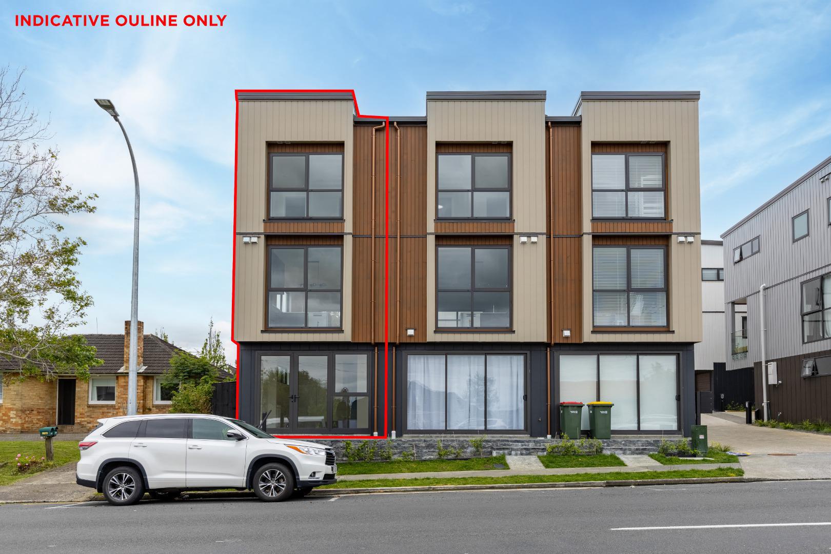 1/14 Williamson Avenue, Belmont, Auckland - North Shore, 3 રૂમ, 0 બાથરૂમ, House