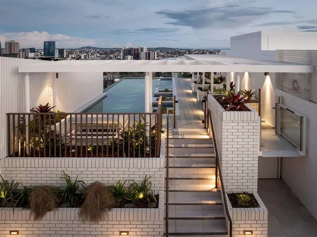 A Modern Lifestyle in the Heart of Milton, featuring an exclusively large balcony space