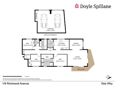 1/9 Richmond Avenue, Dee Why, NSW 2099, 3 Bedrooms, 2 Bathrooms, Apartment