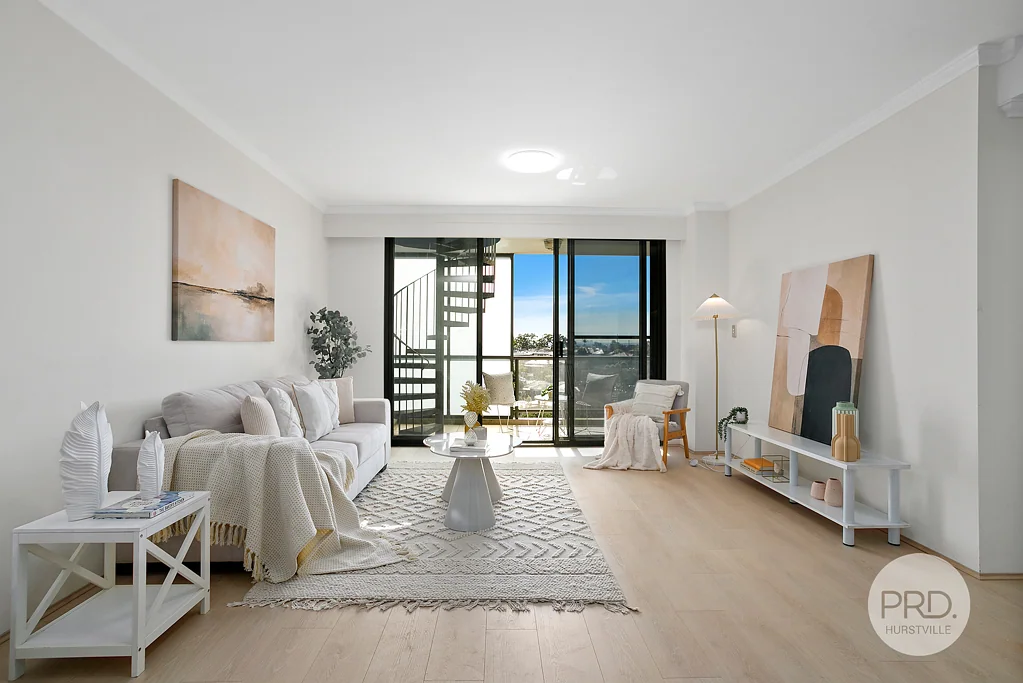 Hurstville 2Zimmer North Facing Top Floor Retreat With Own Roof Terrace