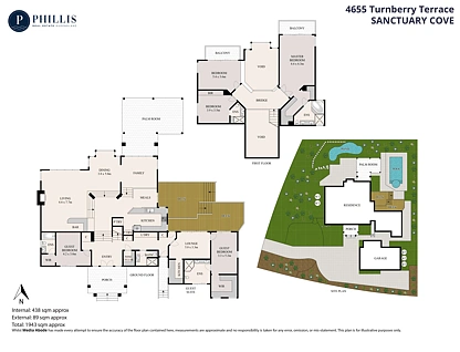 4655 Turnberry Terrace, Hope Island, Gold Coast, 5 રૂમ, 5 બાથરૂમ, House