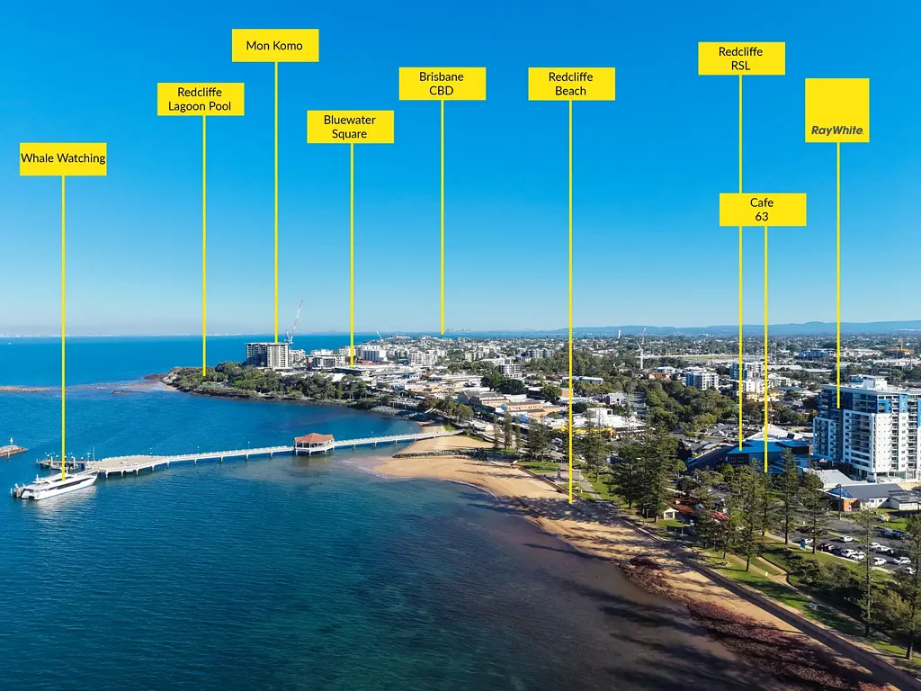 Redcliffe 2침실 Rare Offering - East Facing Beachfront Apartment