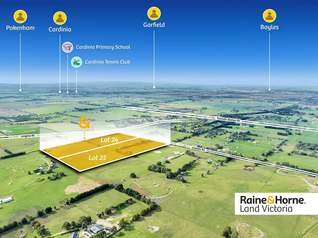 Tooradin Rare Opportunity - Two Individual 18-Acre Lots Available Separately or Together