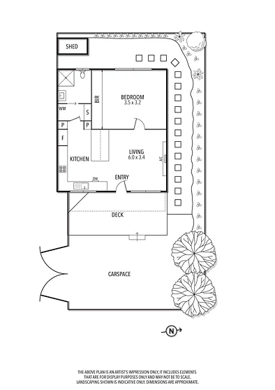 户型图 - 1/70 Bruce Street, Preston, VIC 3072