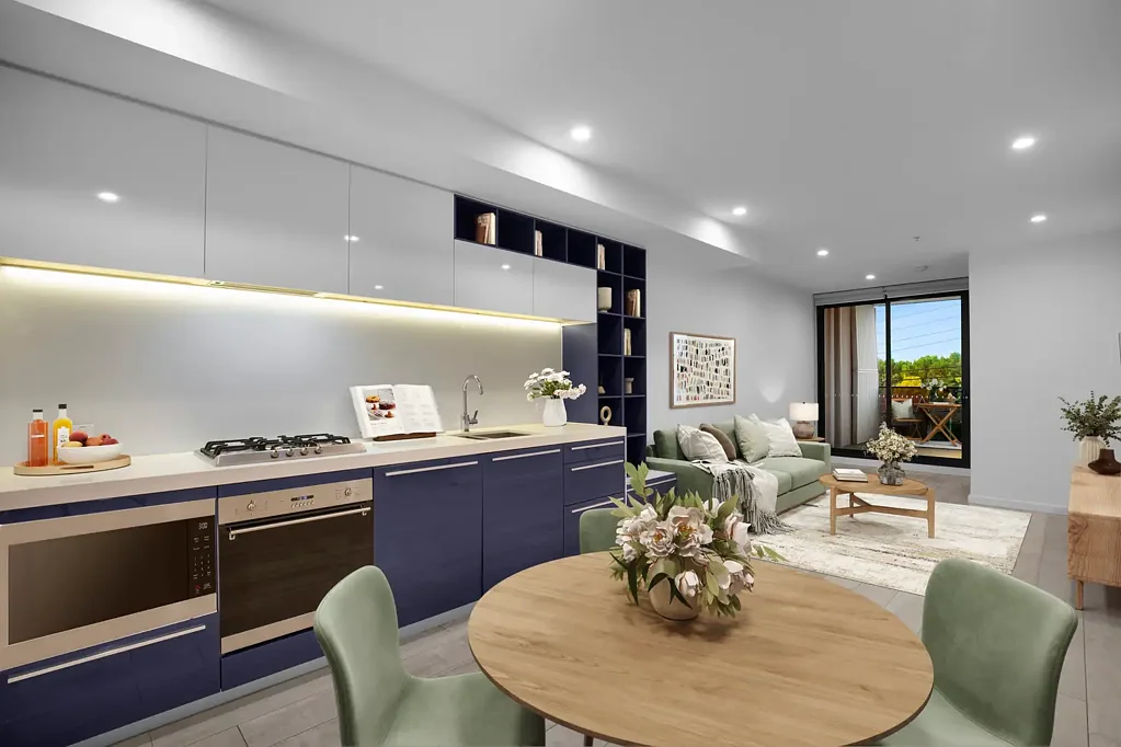 North Melbourne 1ਬੈੱਡਰੂਮ Light-filled north facing stunner in the heart of North Melbourne