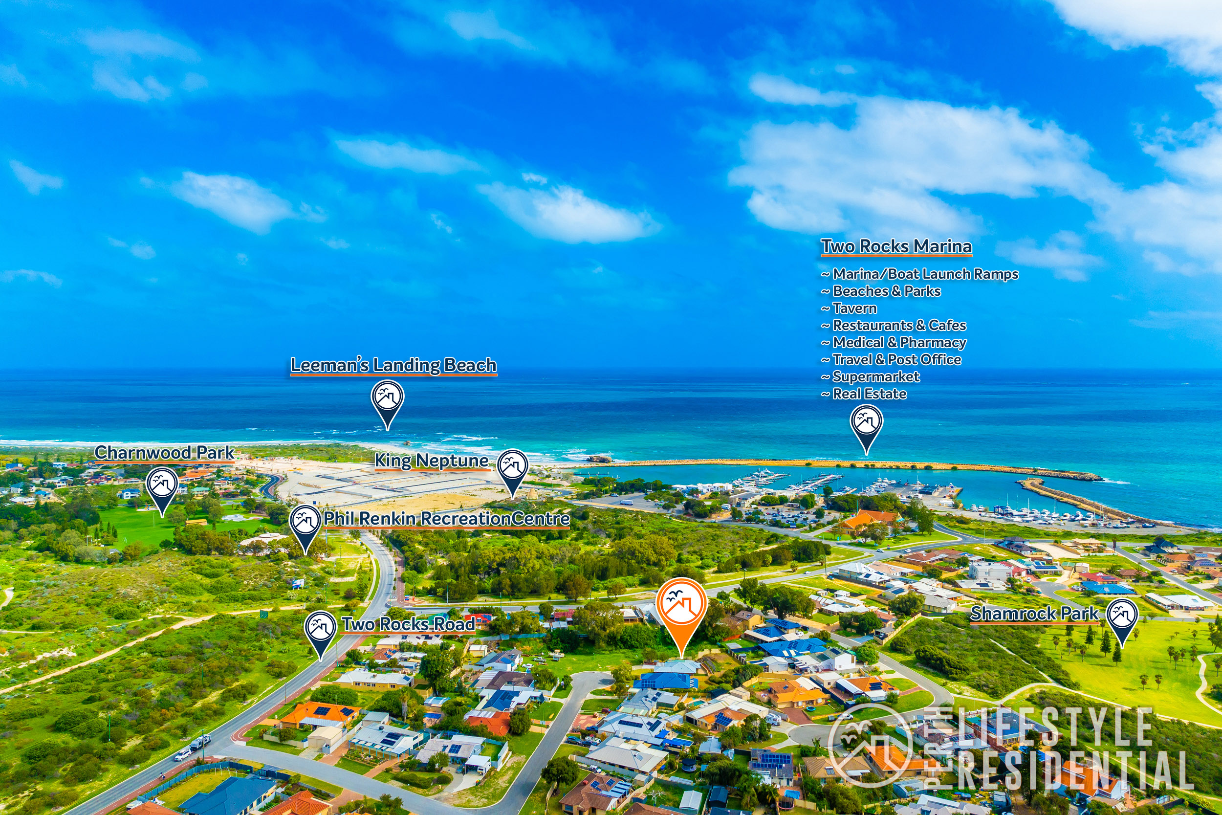 13 GENESTA PL, TWO ROCKS WA 6037, 0房, 0浴, House