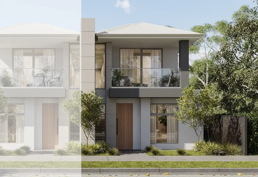 Modbury 3कमरा Stunning new home with a double garage.