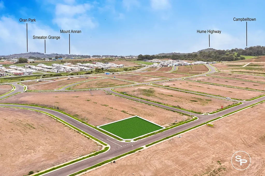 Menangle Park 街角地块 382平米 平地易建 位置优越 灵活设计 生活便利 未来社区 无缝连接 Build Your Dream on This Level Corner Block