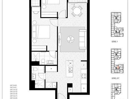 501/65 Cooyong Street, Braddon, Inner North, 2 غرف, 2 حمامات, Apartment