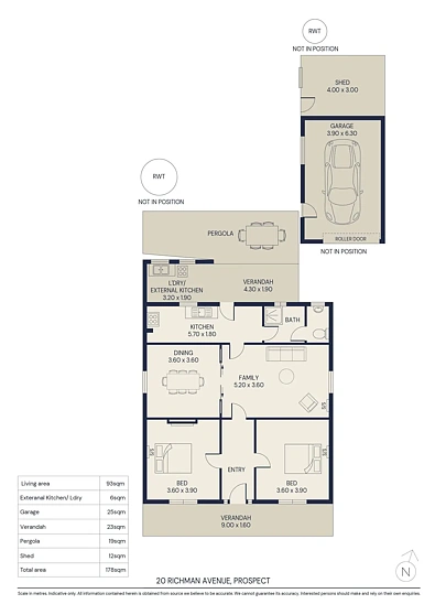 20 Richman Avenue, Prospect, SA 5082, 2 slaapkamers, 1 badkamers, House