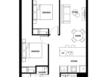 925/335 Anketell Street, Greenway, Tuggeranong District, 2 rūma, 2 rūma horoi, Apartment