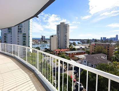 Level 7/30/19 Riverview Parade, Surfers Paradise, Gold Coast, 2 rūma, 2 rūma horoi, Apartment